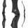 SPIDERBOWS - Hawk - Competition - SWS - 62 Zoll - 25-50 lbs - Take Down Recurvebogen | Farbe: Schwarz