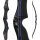 SPIDERBOWS - Hawk - Competition - SWS - 64 Zoll - 25-50 lbs - Take Down Recurvebogen | Farbe: Schwarz/Blau