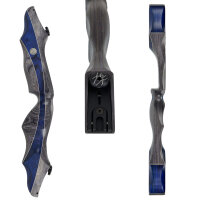 Mittelst&uuml;ck | SPIDERBOWS Blizzard - 19 Zoll - ILF | Silber/Blau | Rechtshand