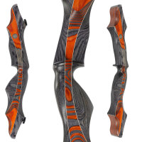 Mittelst&uuml;ck | SPIDERBOWS Blizzard - 21 Zoll - ILF | Silber/Orange | Rechtshand