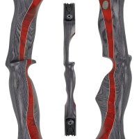 Mittelst&uuml;ck | SPIDERBOWS Blizzard - 19 Zoll - ILF | Silber/Rot | Rechtshand