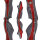 Mittelst&uuml;ck | SPIDERBOWS Blizzard - 19 Zoll - ILF | Silber/Rot | Rechtshand