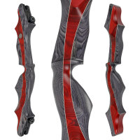 Mittelst&uuml;ck | SPIDERBOWS Blizzard - 21 Zoll - ILF | Silber/Rot | Rechtshand