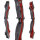 Mittelst&uuml;ck | SPIDERBOWS Blizzard - 23 Zoll - ILF | Silber/Rot | Rechtshand