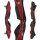 Mittelst&uuml;ck | SPIDERBOWS Blizzard - 19 Zoll - ILF | Schwarz/Rot | Rechtshand