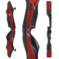 Mittelst&uuml;ck | SPIDERBOWS Blizzard - 21 Zoll - ILF | Schwarz/Rot | Rechtshand