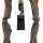 Mittelst&uuml;ck | SPIDERBOWS Blizzard - 21 Zoll - ILF | Silber/Orange | Linkshand