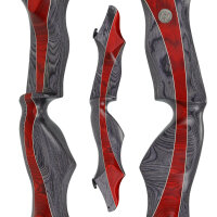 Mittelst&uuml;ck | SPIDERBOWS Blizzard - 19 Zoll - ILF | Silber/Rot | Linkshand