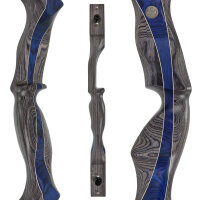 Mittelst&uuml;ck | SPIDERBOWS Blizzard - 19 Zoll - SWS | Silber/Blau | Rechtshand