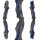 Mittelst&uuml;ck | SPIDERBOWS Blizzard - 19 Zoll - SWS | Silber/Blau | Rechtshand