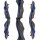 Mittelst&uuml;ck | SPIDERBOWS Blizzard - 19 Zoll - SWS | Silber/Blau | Rechtshand