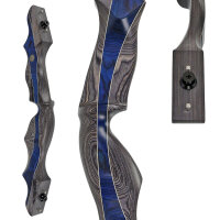 Mittelst&uuml;ck | SPIDERBOWS Blizzard - 21 Zoll - SWS | Silber/Blau | Rechtshand