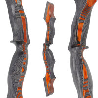 Mittelst&uuml;ck | SPIDERBOWS Blizzard - 19 Zoll - SWS | Silber/Orange | Rechtshand