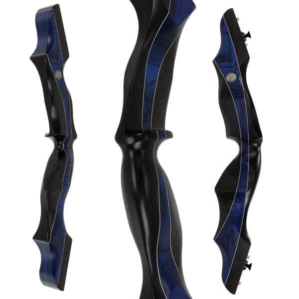 Mittelstück | SPIDERBOWS Blizzard - 19 Zoll - SWS | Schwarz/Blau | Rechtshand