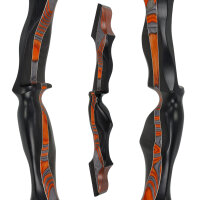 Mittelst&uuml;ck | SPIDERBOWS Blizzard - 19 Zoll - SWS | Schwarz/Orange | Rechtshand