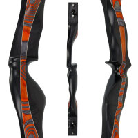 Mittelst&uuml;ck | SPIDERBOWS Blizzard - 21 Zoll - SWS | Schwarz/Orange | Rechtshand