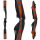 Mittelst&uuml;ck | SPIDERBOWS Blizzard - 23 Zoll - SWS | Schwarz/Orange | Rechtshand