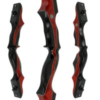 Mittelst&uuml;ck | SPIDERBOWS Blizzard - 19 Zoll - SWS | Schwarz/Rot | Rechtshand