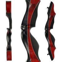 Mittelst&uuml;ck | SPIDERBOWS Blizzard - 19 Zoll - SWS | Schwarz/Rot | Rechtshand