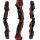 Mittelst&uuml;ck | SPIDERBOWS Blizzard - 19 Zoll - SWS | Schwarz/Rot | Rechtshand