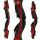 Mittelst&uuml;ck | SPIDERBOWS Blizzard - 19 Zoll - SWS | Schwarz/Rot | Rechtshand