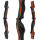 Mittelst&uuml;ck | SPIDERBOWS Blizzard - 23 Zoll - SWS | Schwarz/Orange | Linkshand