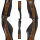 Mittelst&uuml;ck | SPIDERBOWS Blizzard Classic Competition - 19 Zoll - SWS | Schwarz/Braun/Schwarz | Rechtshand