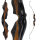 C.V. EDITION by SPIDERBOWS Condor Trinity - Black Palisander - 64 Zoll - 40 lbs | CVX - Take Down Recurvebogen | Linkshand