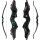 SPIDERBOWS Crow - 60 Zoll - 25-50 lbs - SWS - Take Down Recurvebogen | Rechtshand