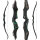 SPIDERBOWS Crow - 62 Zoll - 25-50 lbs - SWS - Take Down Recurvebogen | Rechtshand