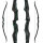 SPIDERBOWS Crow - 62 Zoll - 25-50 lbs - SWS - Take Down Recurvebogen | Linkshand