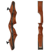 Mittelst&uuml;ck | SPIDERBOWS - Hawk - SRF Design - ILF - 21 Zoll - Cocobolo | Rechtshand