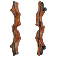 Mittelst&uuml;ck | SPIDERBOWS - Hawk - SRF Design - ILF - 21 Zoll - Cocobolo | Rechtshand