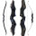 SPIDERBOWS Crow - 66 Zoll - 25-50 lbs - SWS - Take Down Recurvebogen | Rechtshand