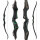 SPIDERBOWS Crow - 66 Zoll - 25-50 lbs - SWS - Take Down Recurvebogen | Linkshand