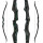 SPIDERBOWS Crow - 66 Zoll - 25-50 lbs - SWS - Take Down Recurvebogen | Linkshand