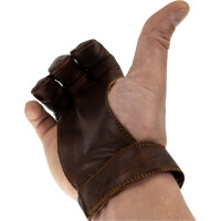 SPIDERBOWS Supersoft - Handschuh aus Kalbsleder | Chestnut | Gr&ouml;&szlig;e: S