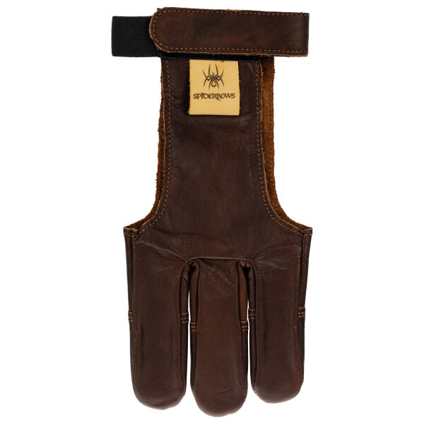 SPIDERBOWS Supersoft - Handschuh aus Kalbsleder | Chestnut | Größe: M