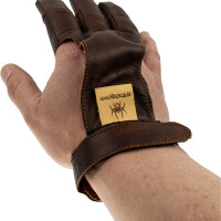 SPIDERBOWS Supersoft - Handschuh aus Kalbsleder | Chestnut | Gr&ouml;&szlig;e: M