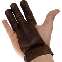 SPIDERBOWS Supersoft - Handschuh aus Kalbsleder | Chestnut | Gr&ouml;&szlig;e: M