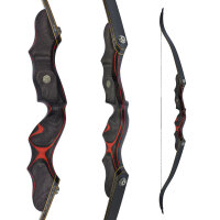 C.V. EDITION by SPIDERBOWS - Raven Red-Orange Competition - 66 Zoll - 35 lbs | Rechtshand