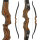 SPIDERBOWS - Hawk - SWS - 60 Zoll - 25-50 lbs - Take Down Recurvebogen | Farbe: Cocobolo