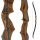 SPIDERBOWS - Hawk - SWS - 60 Zoll - 25-50 lbs - Take Down Recurvebogen | Farbe: Cocobolo