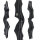 SPIDERBOWS - Hawk - SWS - 64 Zoll - 25-50 lbs - Take Down Recurvebogen | Farbe: Wenge