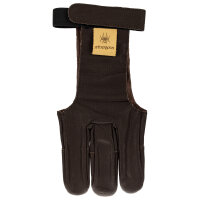 SPIDERBOWS Supersoft - Handschuh aus Ziegenleder | Chocolate | Gr&ouml;&szlig;e: XS