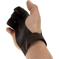 SPIDERBOWS Supersoft - Handschuh aus Ziegenleder | Chocolate | Gr&ouml;&szlig;e: XS