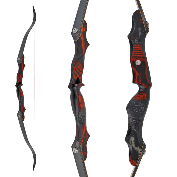 AKTION | C.V. EDITION by SPIDERBOWS Condor - Rubin - 64 Zoll - 35 lbs - Rechtshand - Take Down Recurvebogen