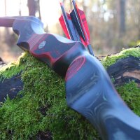 AKTION | C.V. EDITION by SPIDERBOWS Condor - Rubin - 64 Zoll - 35 lbs - Rechtshand - Take Down Recurvebogen