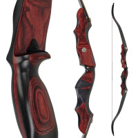 AKTION | C.V. EDITION by SPIDERBOWS Condor - Karmesin - 64 Zoll - 35 lbs - Rechtshand - CVX - Take Down Recurvebogen