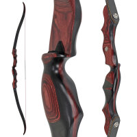 AKTION | C.V. EDITION by SPIDERBOWS Condor - Karmesin - 64 Zoll - 35 lbs - Rechtshand - CVX - Take Down Recurvebogen